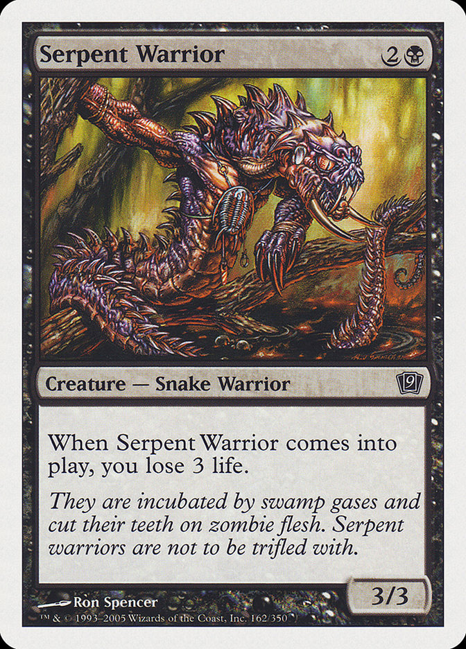 Serpent Warrior (162) [Ninth Edition] | Odin's Place
