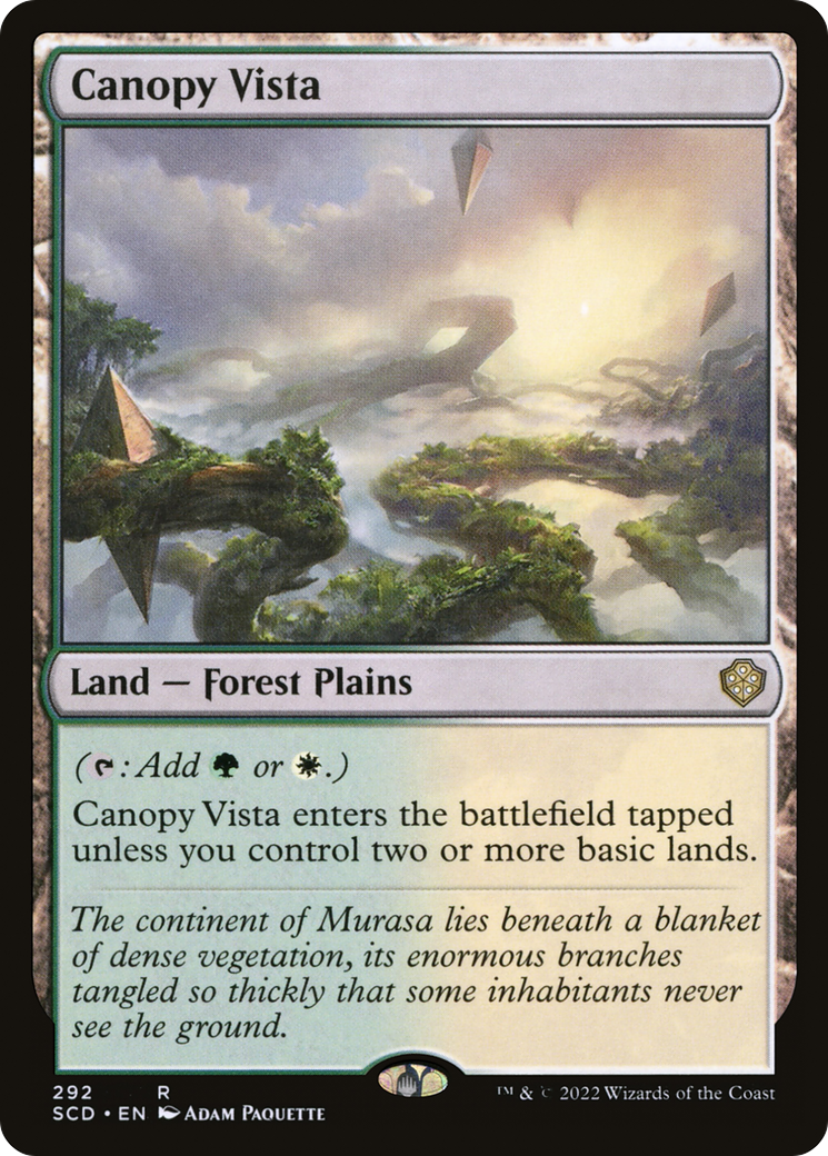 Canopy Vista [Starter Commander Decks] | Odin's Place