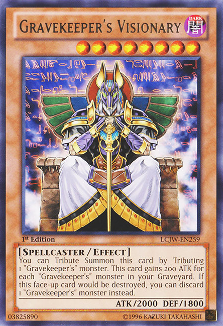 Gravekeeper's Visionary [LCJW-EN259] Rare | Odin's Place
