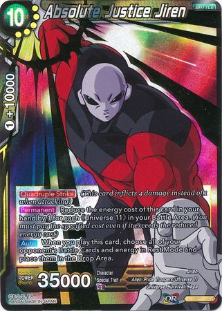Absolute Justice Jiren (TB1-081) [The Tournament of Power] | Odin's Place