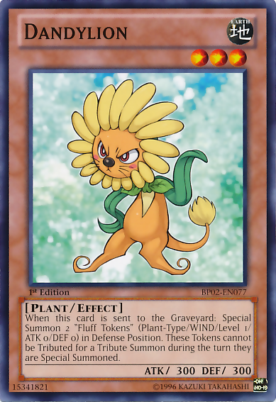 Dandylion [BP02-EN077] Mosaic Rare | Odin's Place