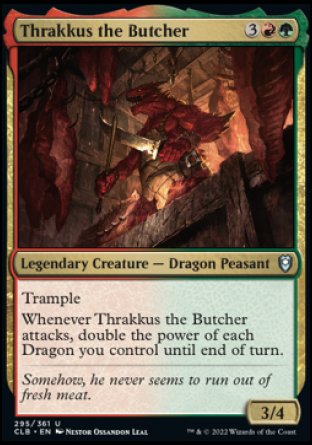 Thrakkus the Butcher [Commander Legends: Battle for Baldur's Gate] | Odin's Place
