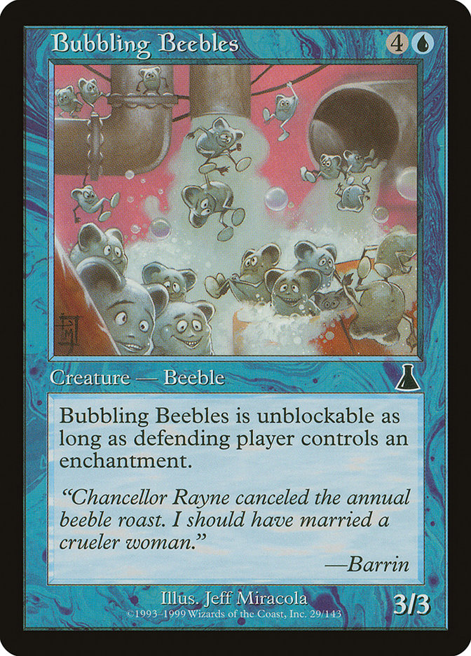 Bubbling Beebles (29) [Urza's Destiny] | Odin's Place