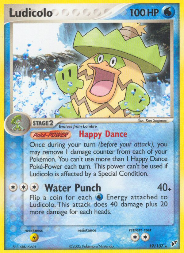 Ludicolo (19/107) [EX: Deoxys] | Odin's Place
