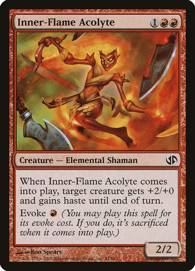 Inner-Flame Acolyte (41) [Duel Decks: Jace vs. Chandra] | Odin's Place
