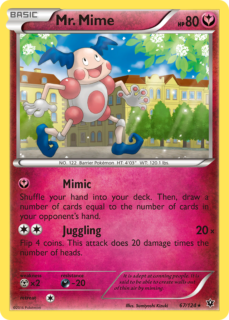Mr. Mime (67/124) [XY: Fates Collide] | Odin's Place
