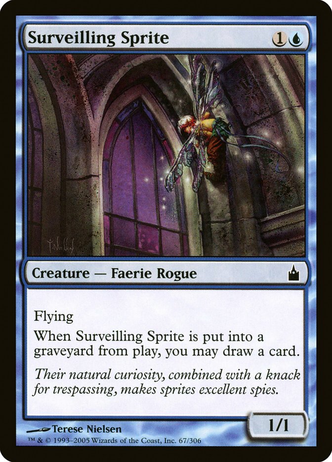 Surveilling Sprite (67) [Ravnica: City of Guilds] | Odin's Place