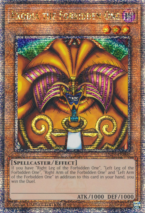 Exodia the Forbidden One [TN23-EN002] Quarter Century Secret Rare | Odin's Place