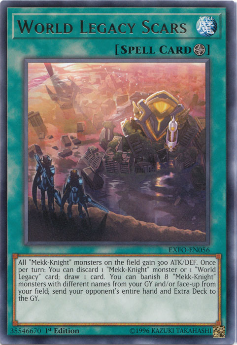World Legacy Scars [EXFO-EN056] Rare | Odin's Place