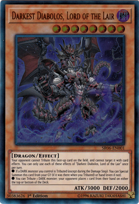 Darkest Diabolos, Lord of the Lair [SR06-EN001] Ultra Rare | Odin's Place