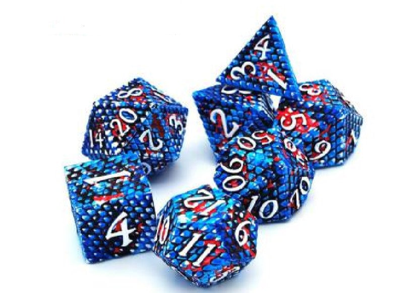 Game Habit January Memories Poly 7 Dice Set | Odin's Place