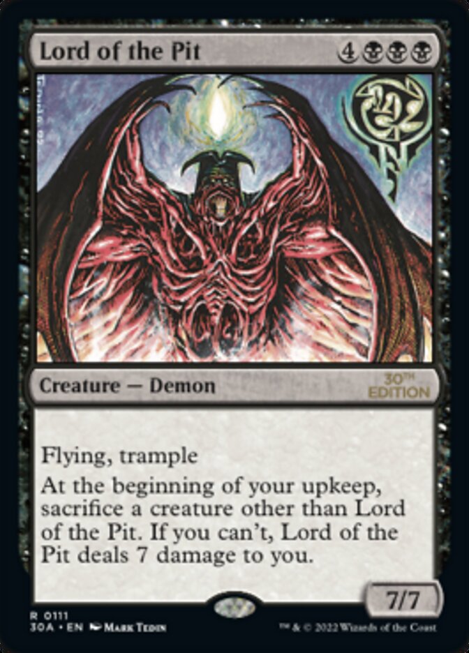 Lord of the Pit [30th Anniversary Edition] | Odin's Place