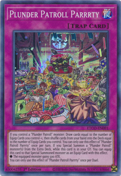 Plunder Patroll Parrrty [ETCO-EN091] Super Rare | Odin's Place