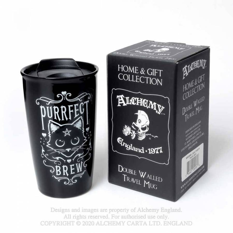 Pacific Trading Purrfect Brew Travel Mug | Odin's Place