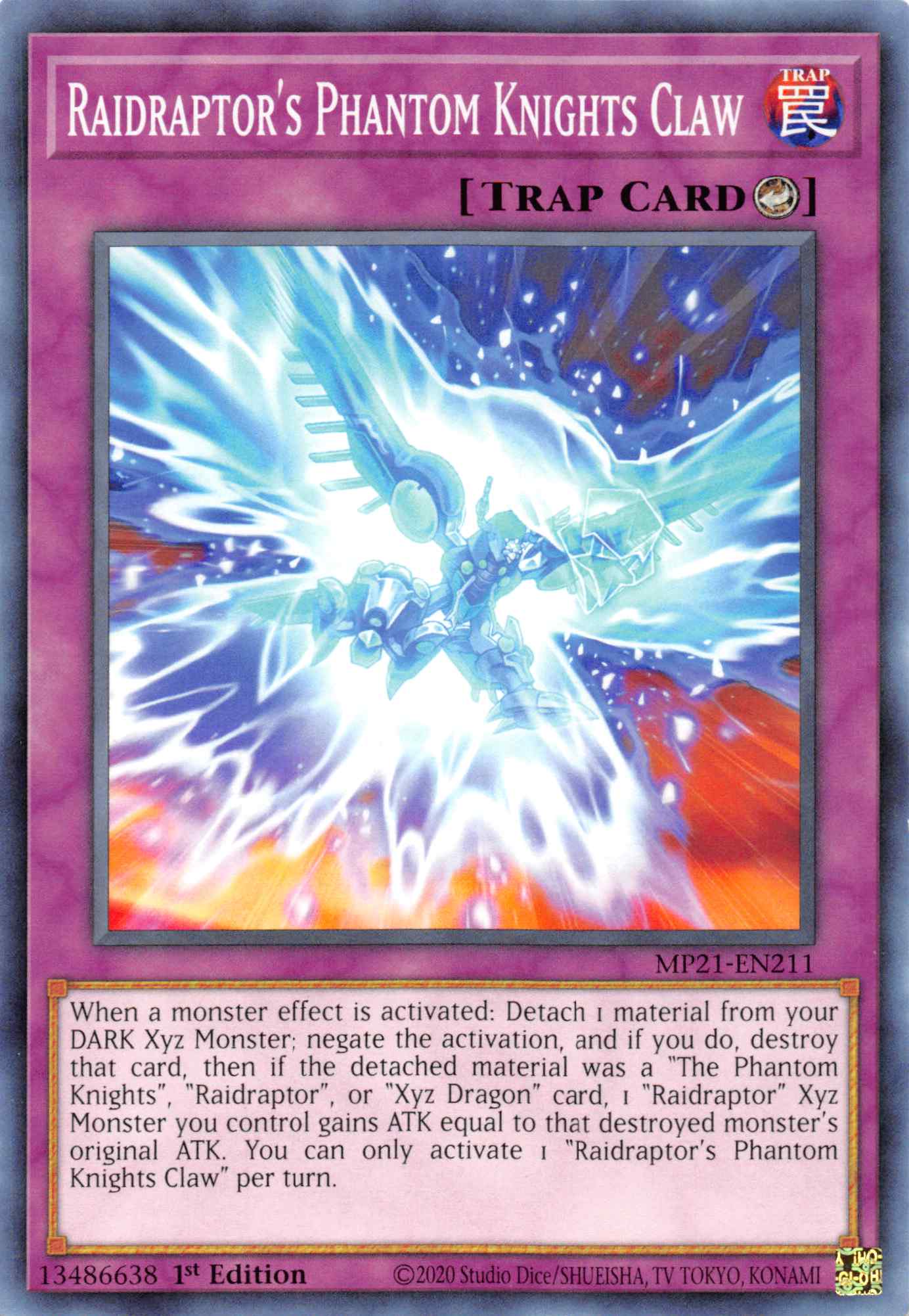 Raidraptor's Phantom Knights Claw [MP21-EN211] Common | Odin's Place