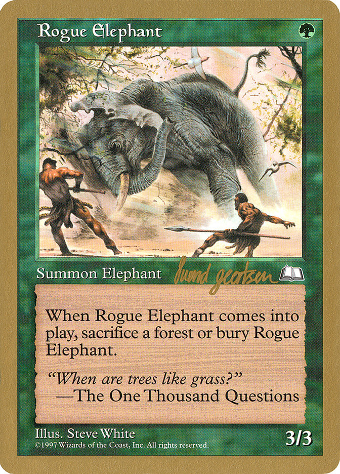 Rogue Elephant (Svend Geertsen) [World Championship Decks 1997] | Odin's Place