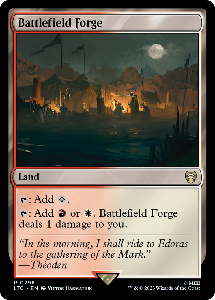 Battlefield Forge [The Lord of the Rings: Tales of Middle-Earth Commander] | Odin's Place