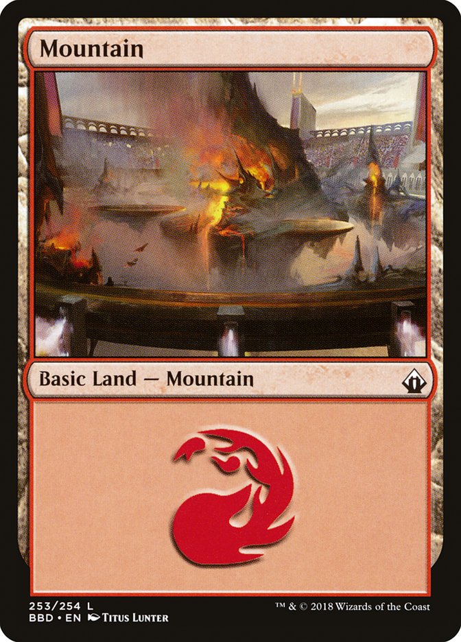 Mountain (253) [Battlebond] | Odin's Place