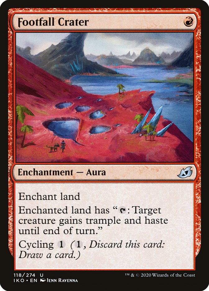 Footfall Crater [Ikoria: Lair of Behemoths] | Odin's Place