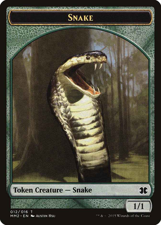 Snake Token (12) [Modern Masters 2015 Tokens] | Odin's Place