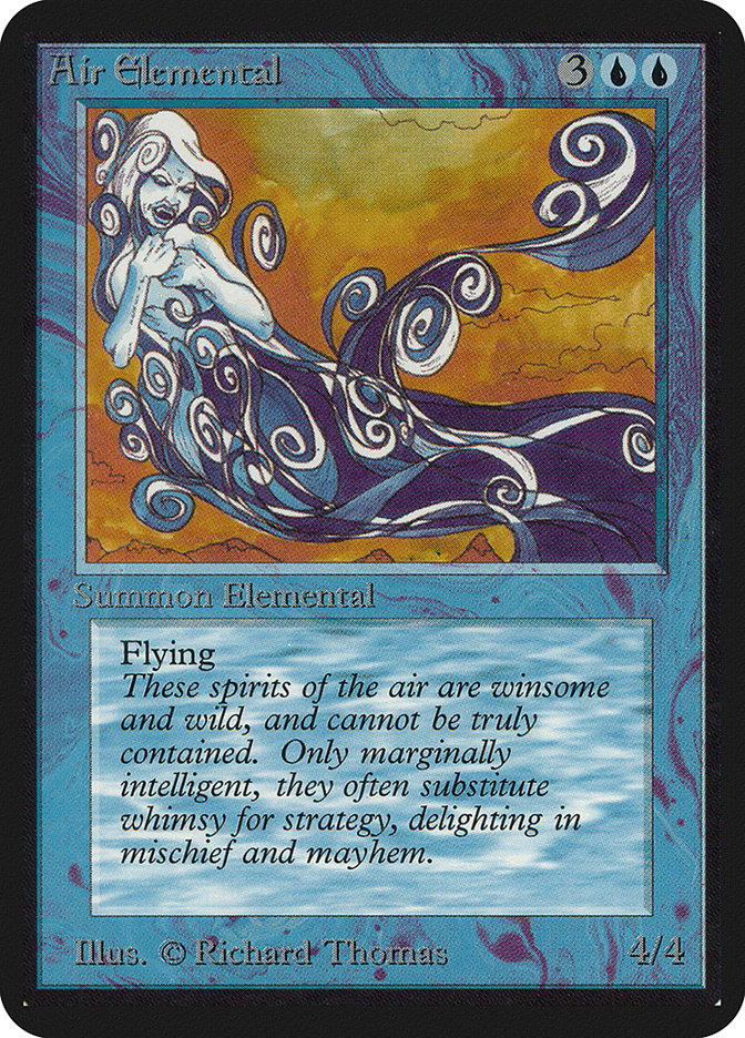 Air Elemental (46) [Alpha Edition] | Odin's Place