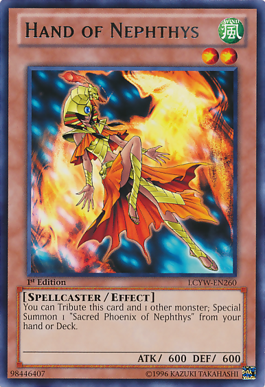 Hand of Nephthys [LCYW-EN260] Rare | Odin's Place