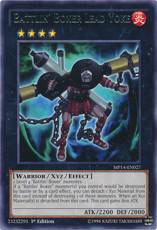 Battlin' Boxer Lead Yoke [MP14-EN027] Rare | Odin's Place