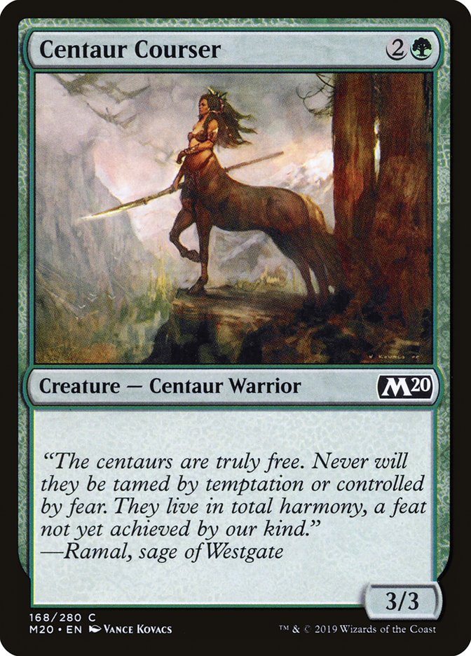 Centaur Courser [Core Set 2020] | Odin's Place