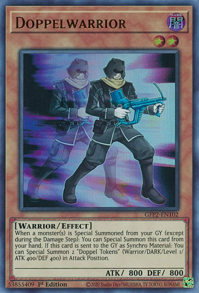 Doppelwarrior [GFP2-EN102] Ultra Rare | Odin's Place