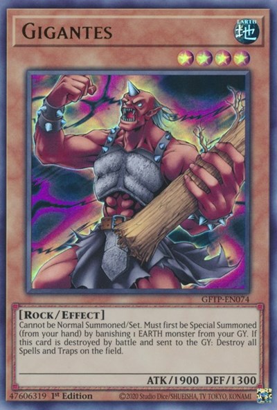 Gigantes [GFTP-EN074] Ultra Rare | Odin's Place