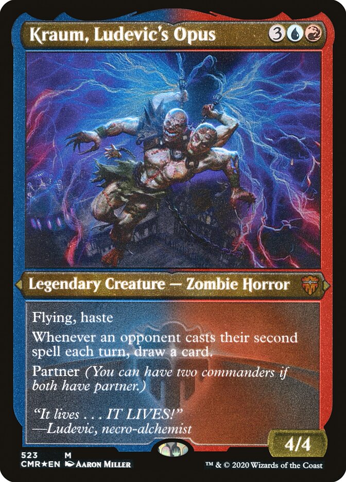 Kraum, Ludevic's Opus (Etched) [Commander Legends] | Odin's Place