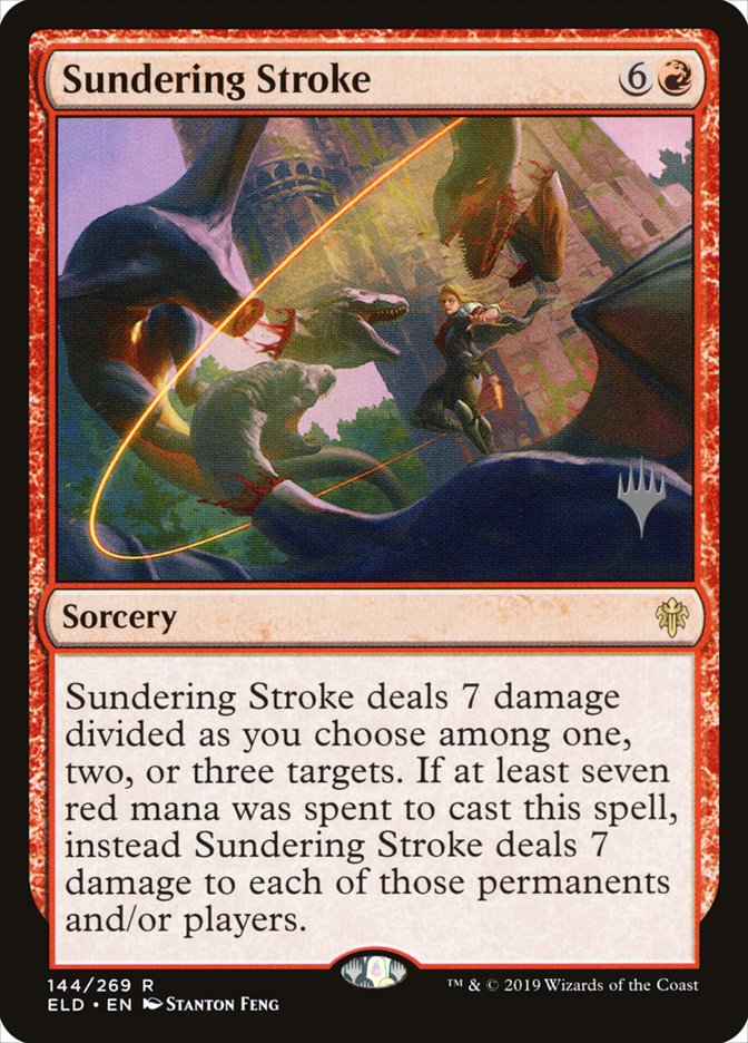 Sundering Stroke (Promo Pack) [Throne of Eldraine Promos] | Odin's Place
