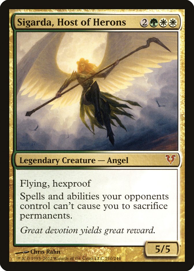 Sigarda, Host of Herons (210) [Avacyn Restored] | Odin's Place