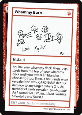 Whammy Burn (2021 Edition) [Mystery Booster Playtest Cards] | Odin's Place