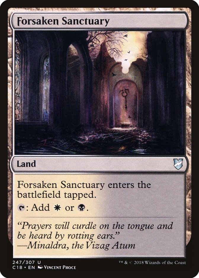 Forsaken Sanctuary (247) [Commander 2018] | Odin's Place