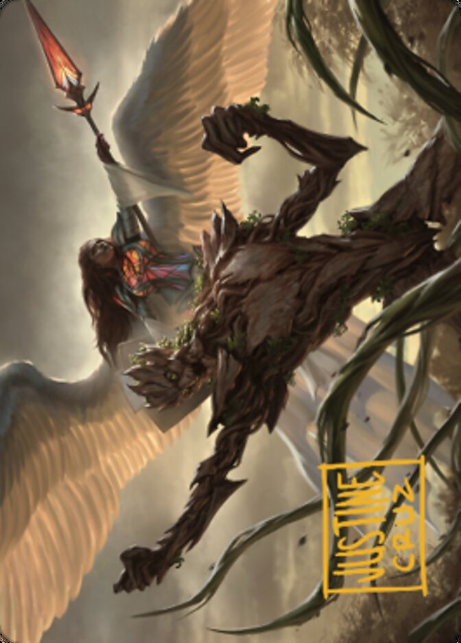Strength of the Coalition Art Card (Gold-Stamped Signature) [Dominaria United Art Series] | Odin's Place