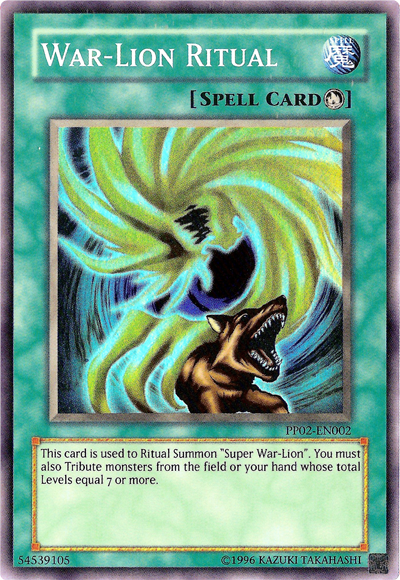War-Lion Ritual [PP02-EN002] Super Rare | Odin's Place