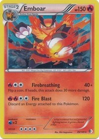 Emboar (26/149) (Cosmos Holo) (Blister Exclusive) [Black & White: Boundaries Crossed] | Odin's Place