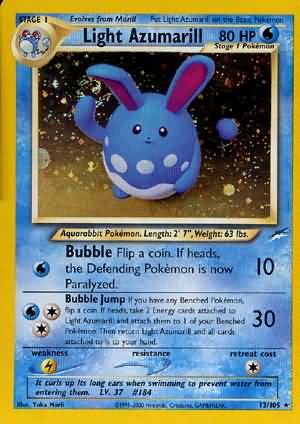 Light Azumarill (13/105) [Neo Destiny Unlimited] | Odin's Place