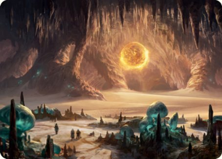 Plains (265) Art Card [Dungeons & Dragons: Adventures in the Forgotten Realms Art Series] | Odin's Place