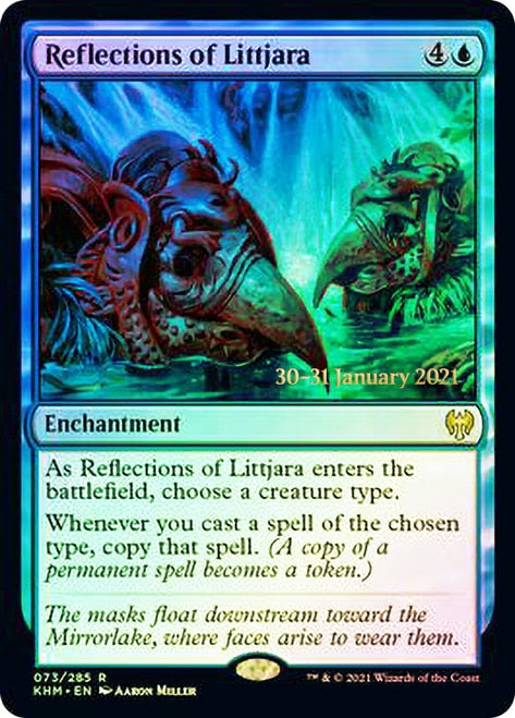 Reflections of Littjara [Kaldheim Prerelease Promos] | Odin's Place