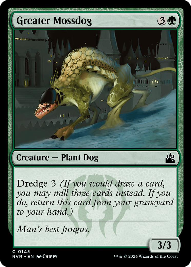 Greater Mossdog [Ravnica Remastered] | Odin's Place