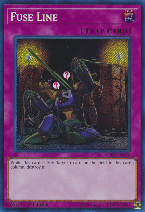 Fuse Line [CIBR-EN078] Secret Rare | Odin's Place
