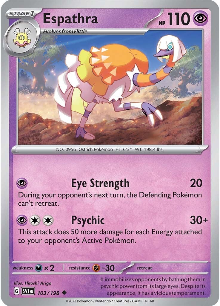 Espathra (103/198) [Scarlet & Violet: Base Set] | Odin's Place
