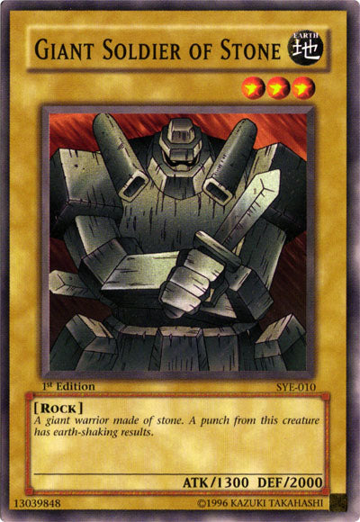 Giant Soldier of Stone [SYE-010] Common | Odin's Place