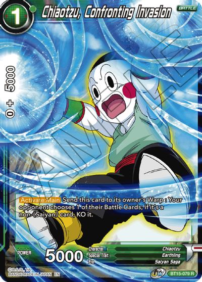 Chiaotzu, Confronting Invasion (BT15-079) [Saiyan Showdown] | Odin's Place