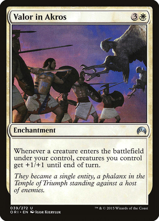 Valor in Akros (39) [Magic Origins] | Odin's Place