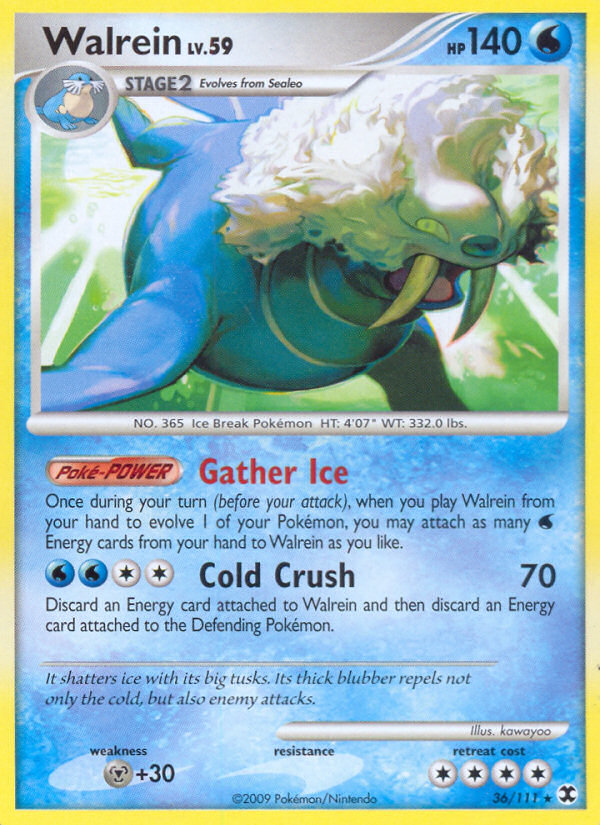 Walrein (36/111) [Platinum: Rising Rivals] | Odin's Place