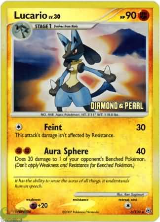 Lucario (6/130) [Burger King Promos: 2008 Collection] | Odin's Place