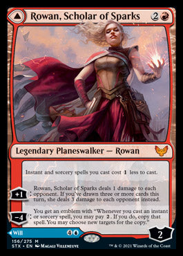 Rowan, Scholar of Sparks // Will, Scholar of Frost [Strixhaven: School of Mages] | Odin's Place